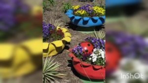 old tyre reuse ideas | old tyre crafts |old tyre decoration ideas | old tires diy | garden decor