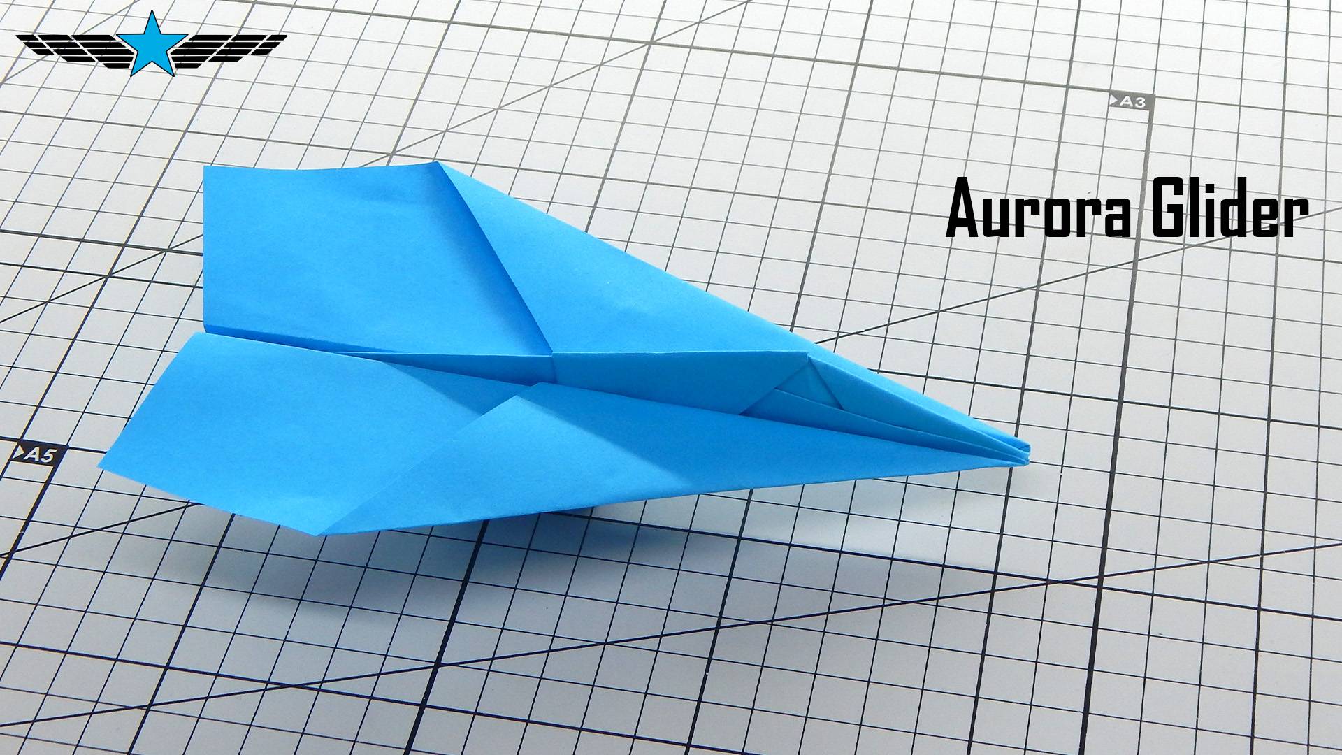 Как сделать величественный планер «Аврора» — мастер-класс по созданию красивого самолета-оригами смотреть онлайн
