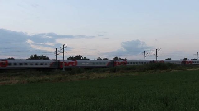 ЭП20-035 с поездом №030С Москва Казанская - Новороссийск смотреть онлайн