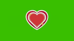 Сердца на зеленом фоне | hearts | Футажи для видео | Хромакей | green screen | ФутаЖОР