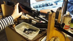 Купил нового вепря ВПО 222 в калибре 9,6*53 Вепрь 1В разбор, чистка, расконсервация, тюнинг, размер