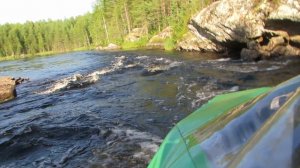 Сплав по реке Воньга.  Часть первая.