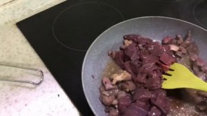 178. Печень и сердце жаренные с луком. Просто, но Очень Вкусно!