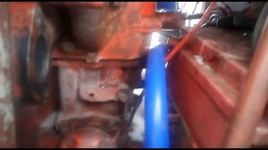 Установка предпускового подогревателя на ЮМЗ.