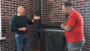 Буржуйка для отопления, которую все ждали! 2 дня на одной закладке! С дожигом и регулировкой!