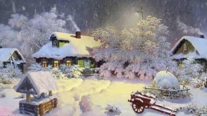 Зимняя вьюга в деревне. Звуки зимы. Снежная пурга. Звуки природы