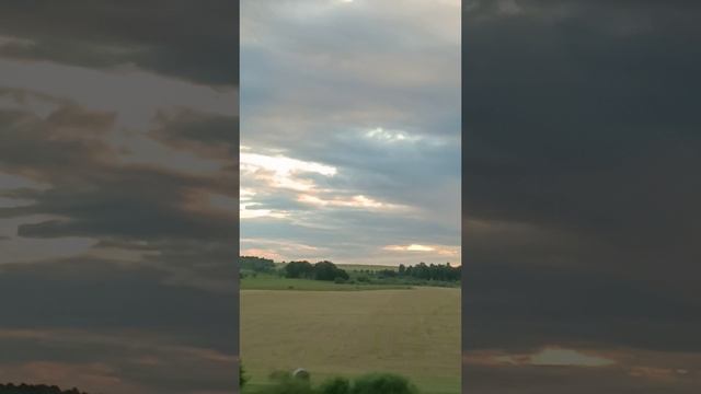 БУЙСТВО КРАСОК НА ЗАКАТЕ.