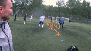 Восстановительная тренировка и футбольный теннис | Vlog #12
