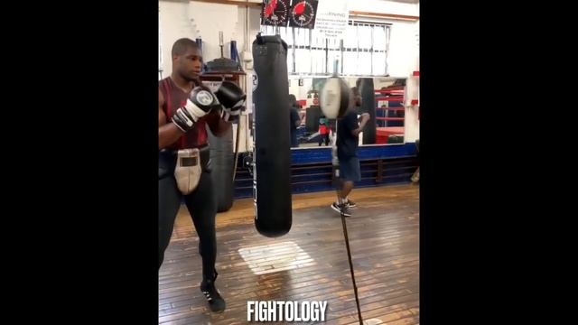 Daniel Dubois Double End Bag Training смотреть онлайн
