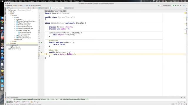 Шаблоны Java - Итератор Iterator смотреть онлайн
