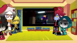 Реакция андертеил на приколы и на Фнафец.