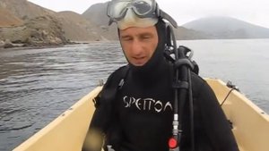 Дайвинг Инструктаж. Способы ухода в воду с катера. Дайвинг в Крыму.