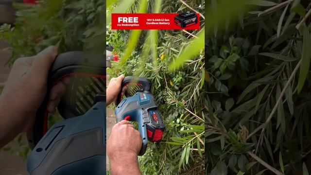 NEW Bosch 18V 600mm Brushless Hedge Trimmer ? GHE 18V-60 #welovetools