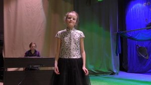Варя Сапронова, 12 лет. Латышская народная песня "Петушок". МУК "Селижаровский Дом культуры".
