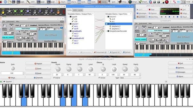 Raspberry PI -  ACOUSTIC GRAND PIANO