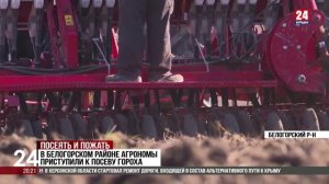 В Крыму началась посевная кампания ранних яровых культур