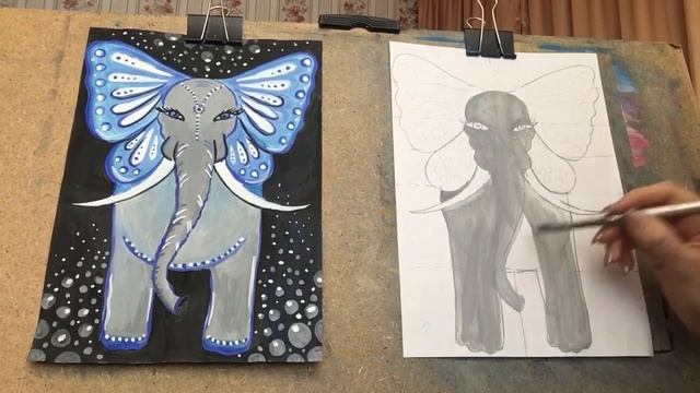 Здравствуйте. Тема « Слон бабочка» от 22.07.20 смотреть онлайн