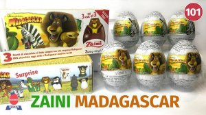 Заини Мадагаскар. Весёлые сюрпризы по мультику.