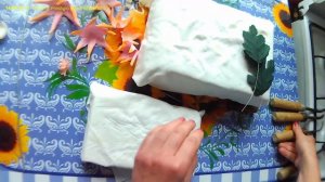 ЦВЕТОК ГЕОРГИНА ИЗ ТКАНИ. КАК ДЕЛАТЬ.