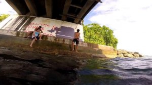 Bridge Jumping - MAJURO, MARSHALL ISLANDS