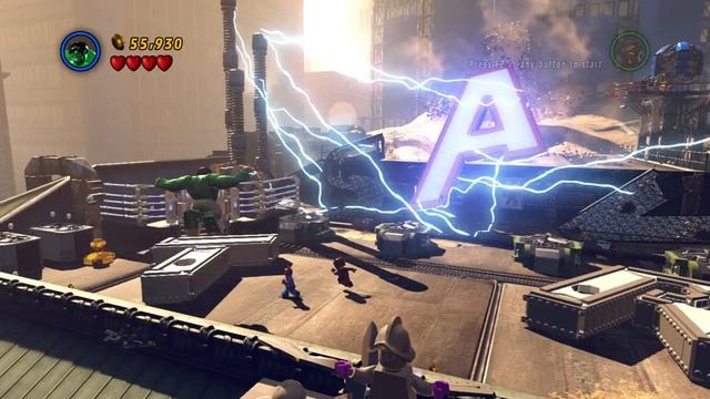прохождение lego marvel super heroes часть 1 железяка и халк смотреть онлайн