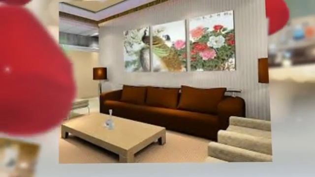 Картины в интерьере гостиной