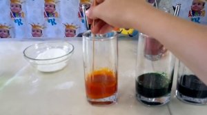 Вулкан из цветной пены!Очень красивый эксперимент! Опыт Разноцветная пена