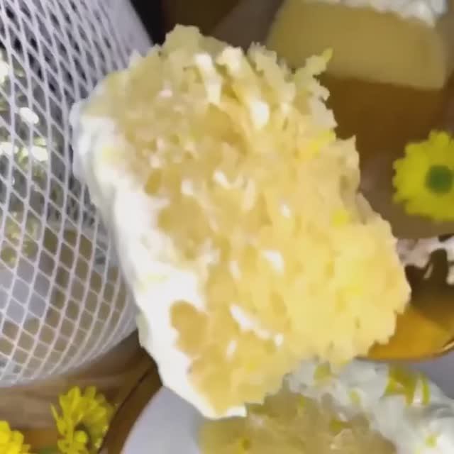 Лимонный кекс с маскарпоне