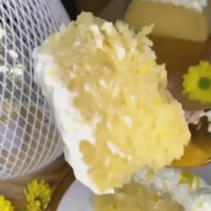 Лимонный кекс с маскарпоне