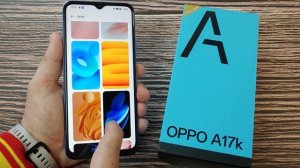 Ультрабюджетник OPPO A17k Распаковка и Первое Знакомство