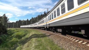 Электропоезд ЭД4М-0467 ЦППК перегон Кунцево-2 - Усово