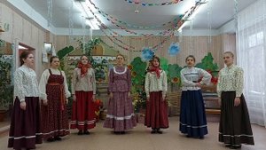 Фольклорный ансамбль "Ярило" (старшая группа) - "А в Иерусалиме рано зазвонили"