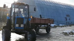 Мтз 82 подготовка к здаче экзамена на права