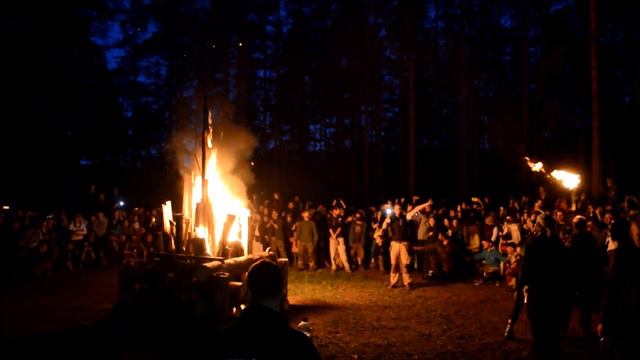 Купало 2019. Яппиля. Зажжение купальского костра