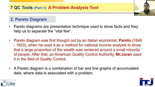 7 QC Tools (Part - 1): A Problem Analysis Tools | Check sheet, Pareto & Fishbone Diagram - हिन्दी म смотреть онлайн