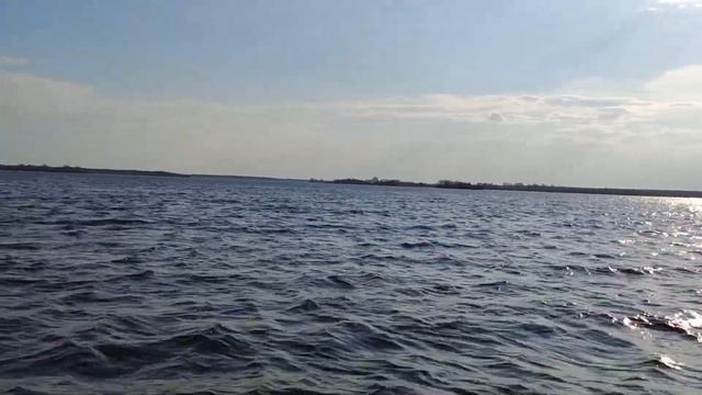 Казанка 5м4 люкс, поездка на носу. Скнятино. 1080p смотреть онлайн