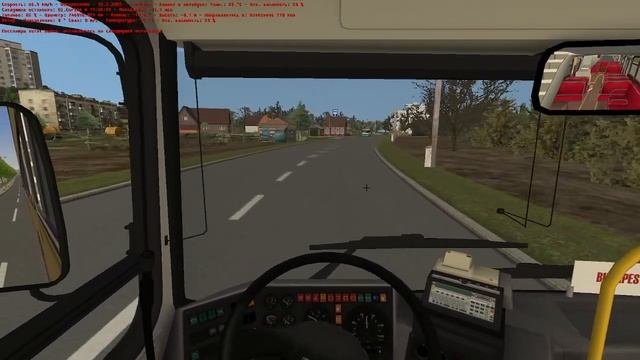 OMSI 2 BUS IKARUS C56 MAP Большая Деревня Маршрут 110 #omsi #omsi2