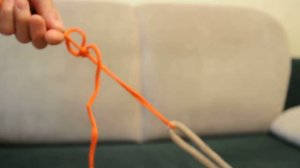 Привязываем выброску.