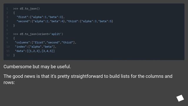 Pandas DataFrame to List of Lists смотреть онлайн