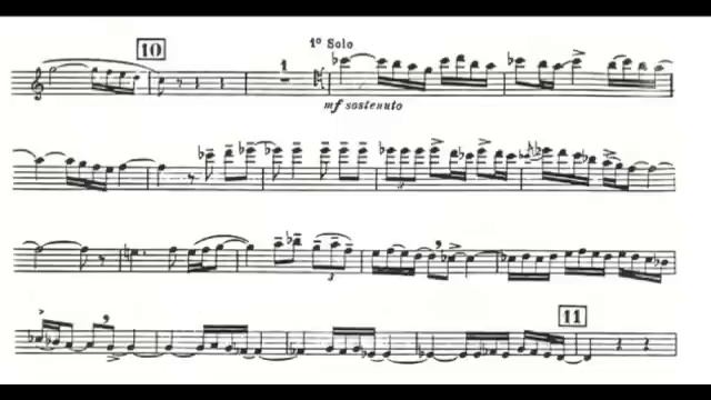 Bolero - Trombone Excerpt смотреть онлайн