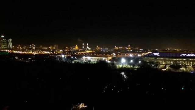Воробьевы горы|Прогулка с Анжелой/Ночная москва