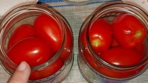 Помидоры в снегу с чесноком (на зиму).