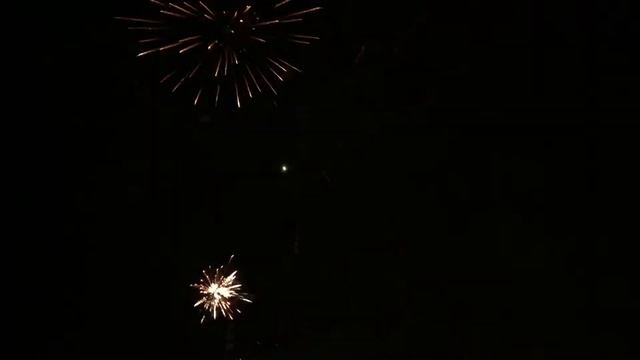Салют в честь юбиляра