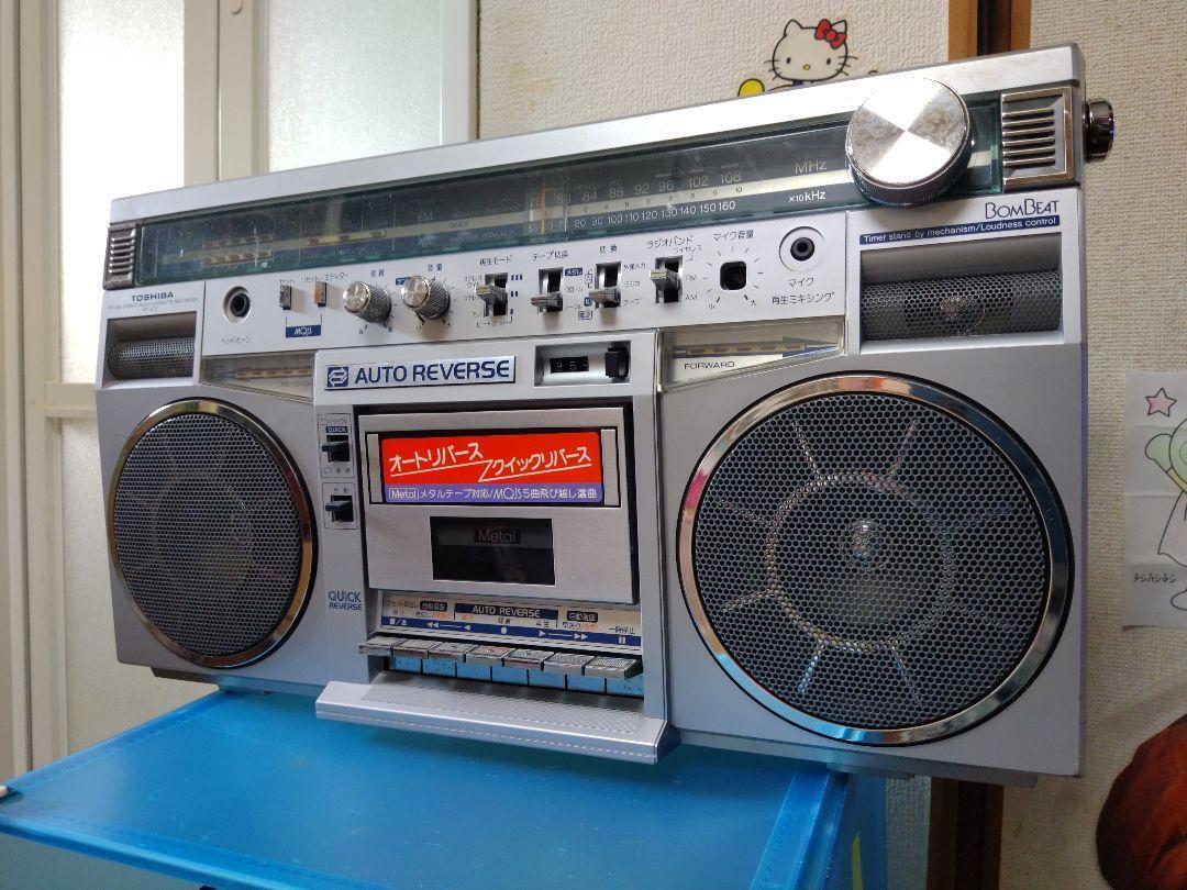 TOSHIBA Auto Reverse Boombox  Rt-S77-ЯПОНИЯ.