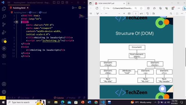 JavaScript DOM Tutorial: Mastering Document Object Model | Beginner's Guide | DOM in JS [Hindi/Urdu