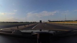 Таймлапс Москва - Сочи - Майкоп, 1900 км за 1 час