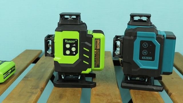 Какой лазерный уровень лучше? Сравнение 4D лазеров KEZERS SL16D-4XG и HUEPAR LS04CG с Алиэкспресс