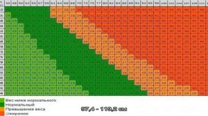 Рост и вес мальчика в 4 года