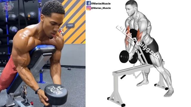 GET MASSIVE ARM WORKOUT WITH DUMBBELLS (Bicep, Tricep) смотреть онлайн
