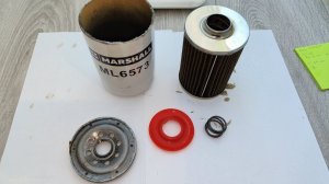 Распил БУ масляного фильтра MARSHALL ML6573